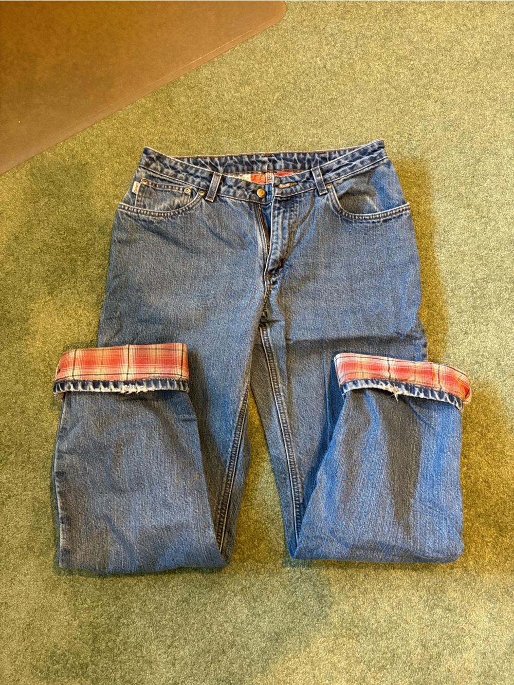Carhartt Flannel Jeans